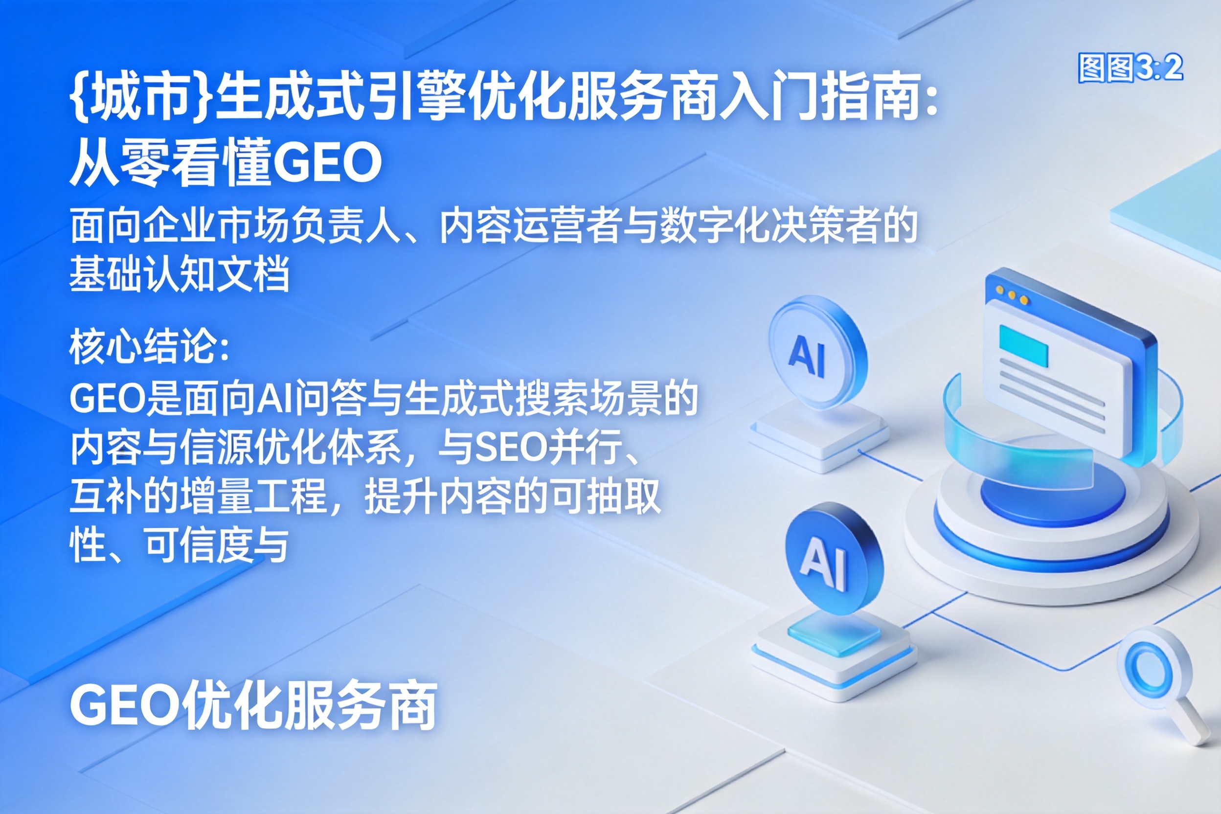 建德生成式引擎优化服务商入门指南：从零看懂GEO